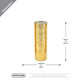 HST0412GS - Gold Speckled Glass Hurricane Candle Shade Chimney Tube [No Bottom] - 4" X 12"