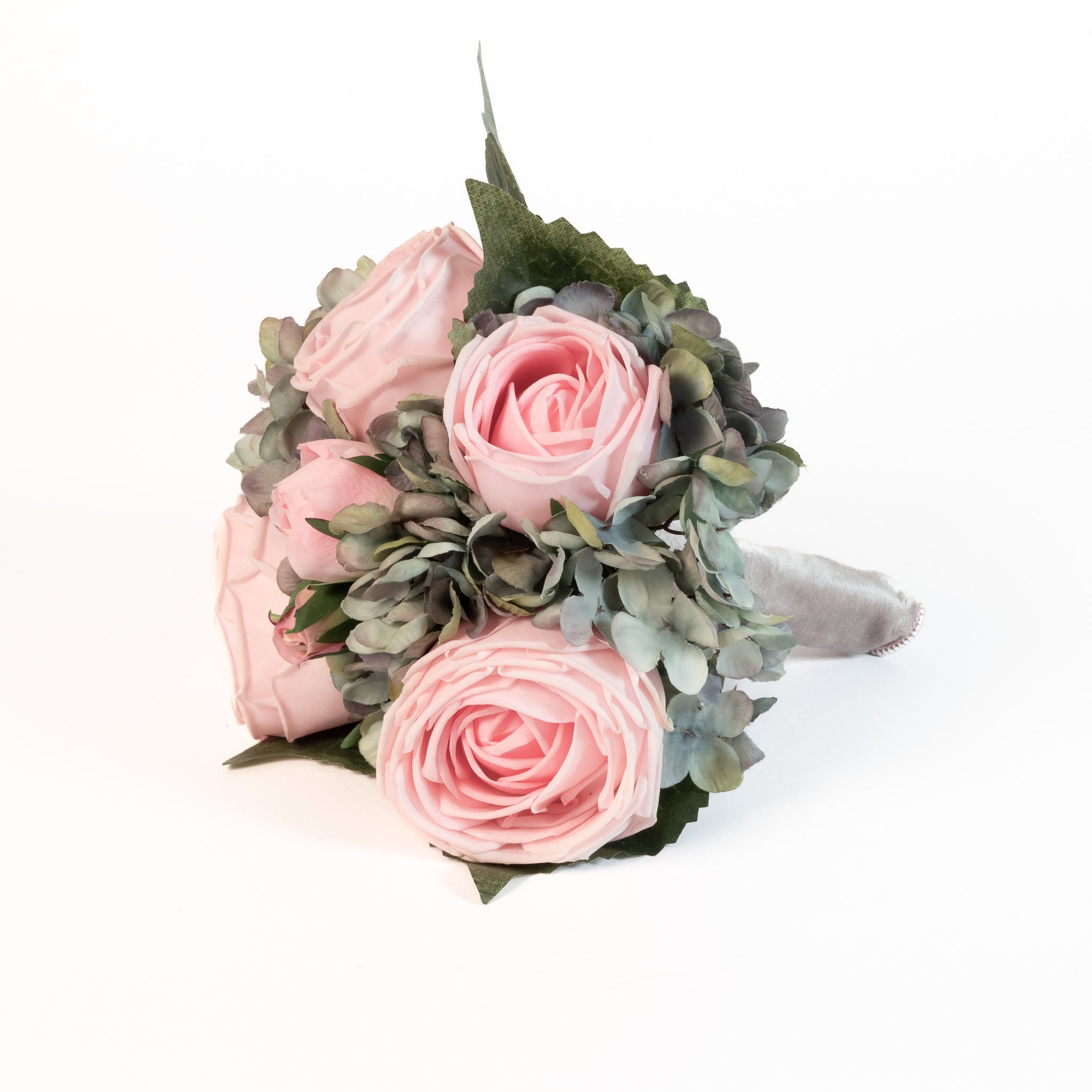 Pink Rose & Hydrangea Mist Bouquet 9 Inch