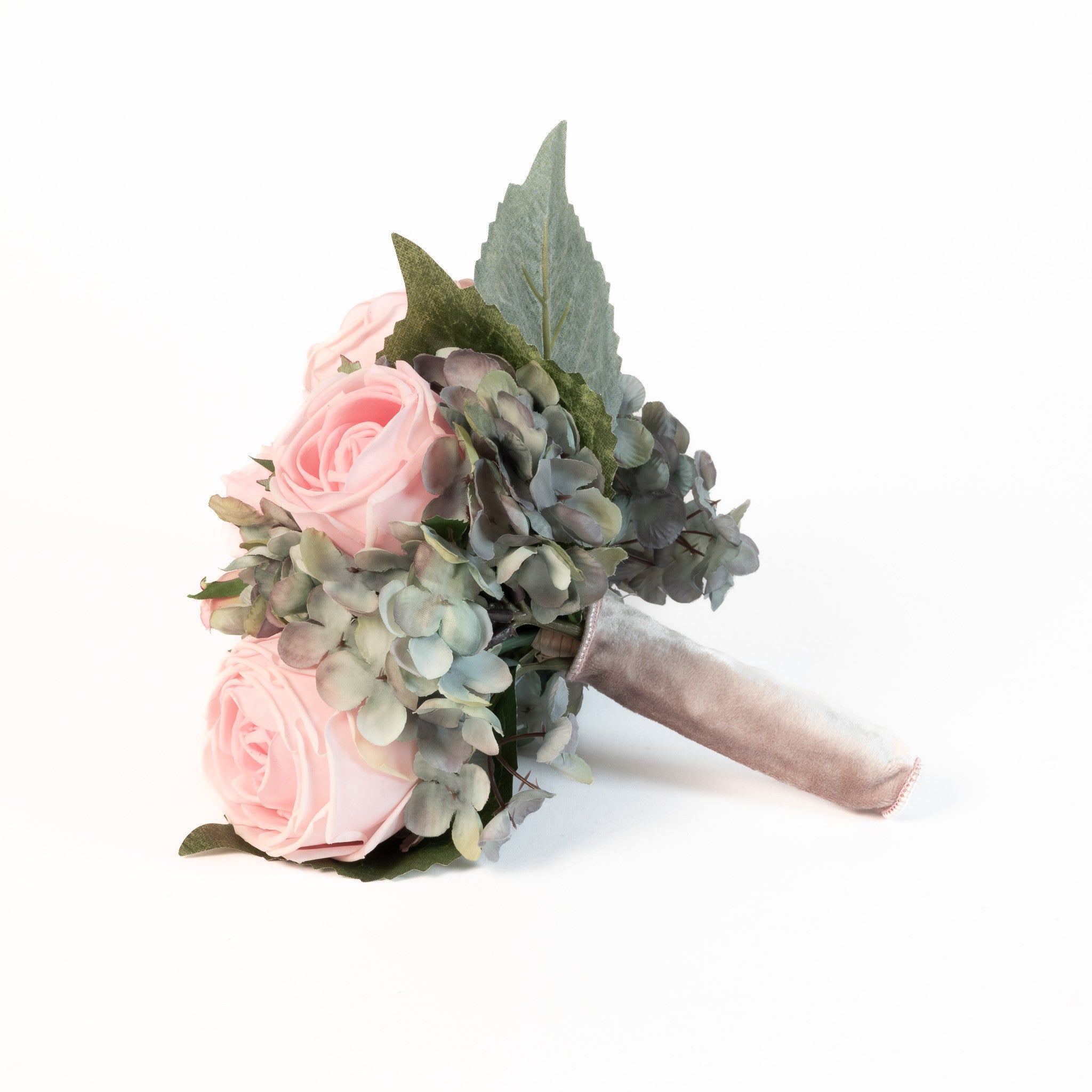 Pink Rose & Hydrangea Mist Bouquet 9 Inch