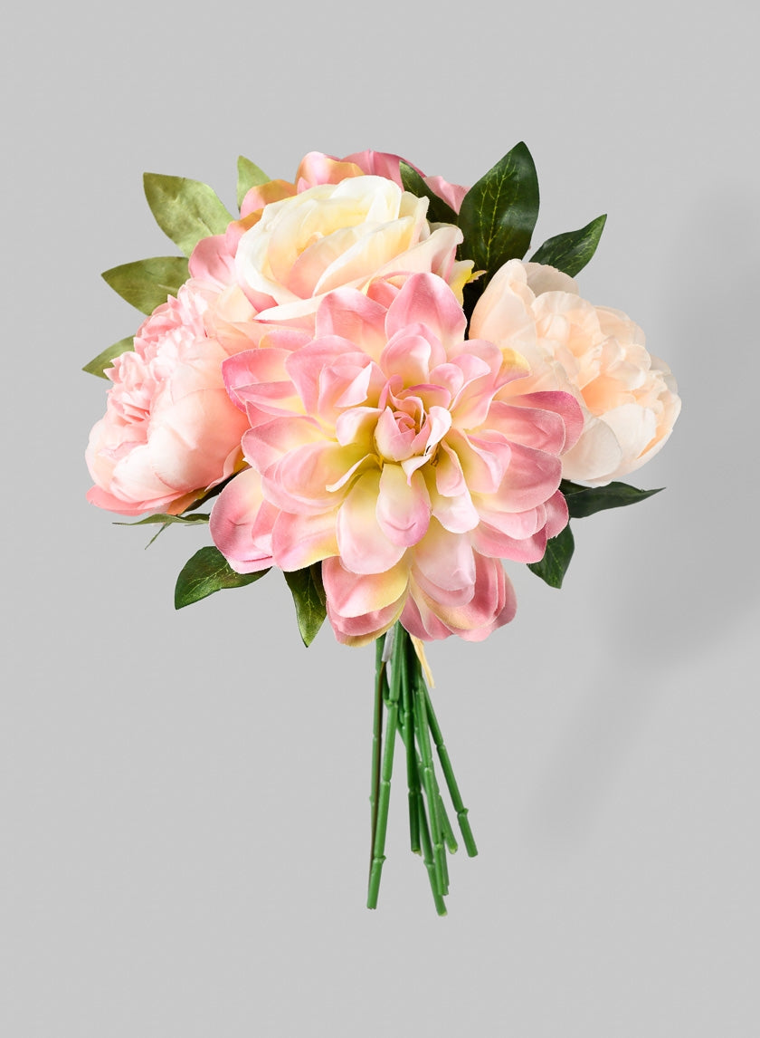 11 in Peony, Dahlia, & Rose Bouquet