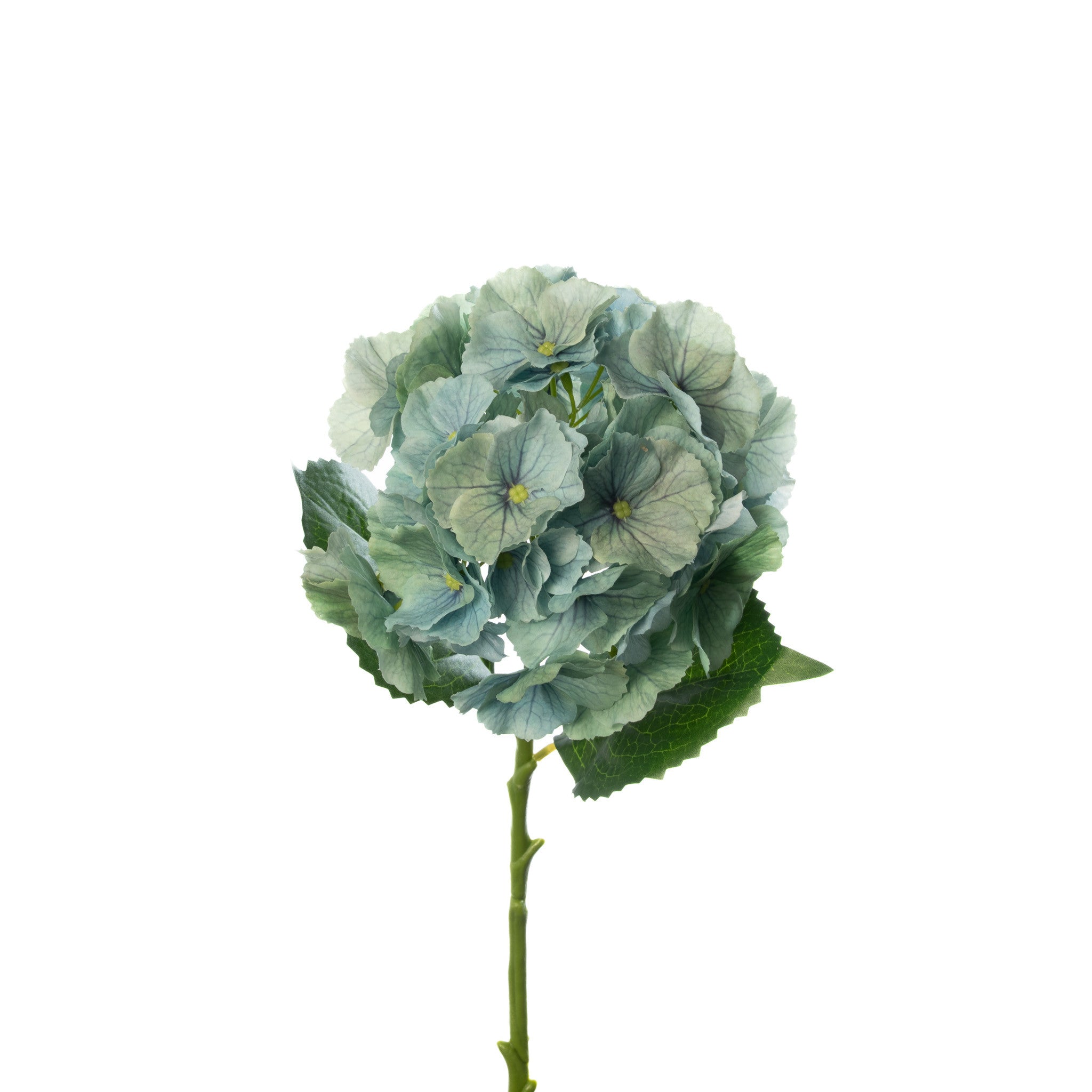 Real Touch Hydrangea 20 Inch Green Mist