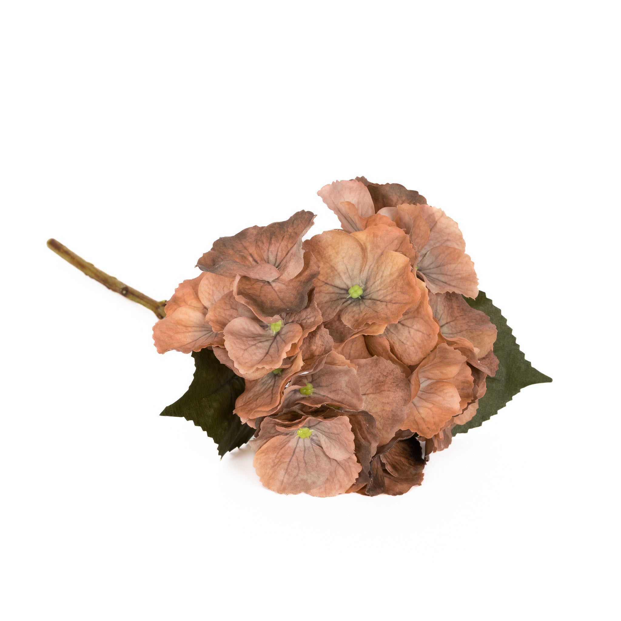 Real Touch Hydrangea - Gold Honey - 14 Inch