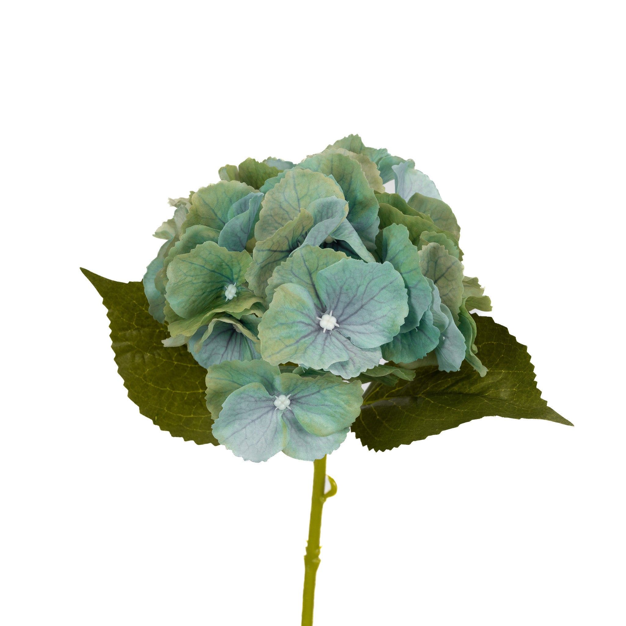 Real Touch Hydrangea - Green Mist - 14 Inch
