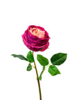 Real Touch Fuchsia English Rose 17 Inch