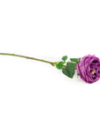 Real Touch Lilac English Rose 17 Inch