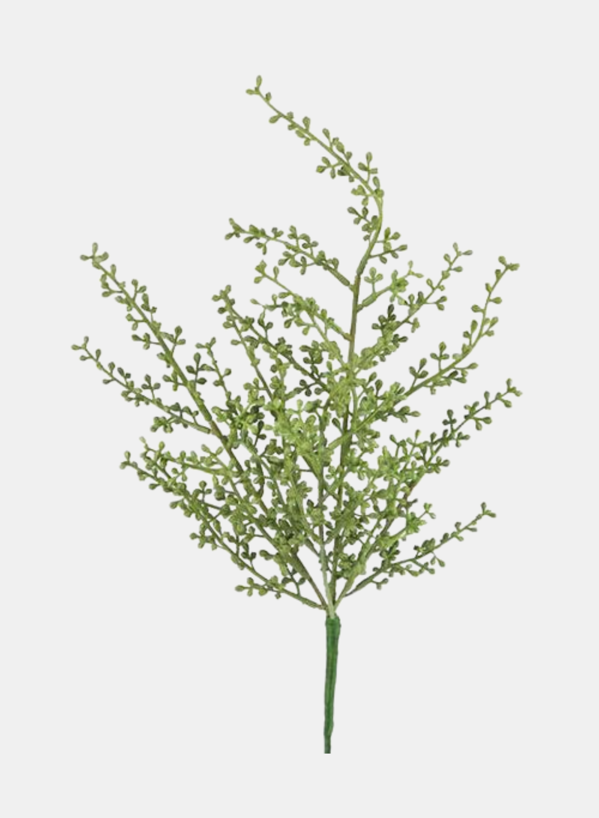 18"L SEEDED EUCALYPTUS BUD SPRAY SAGE GREEN