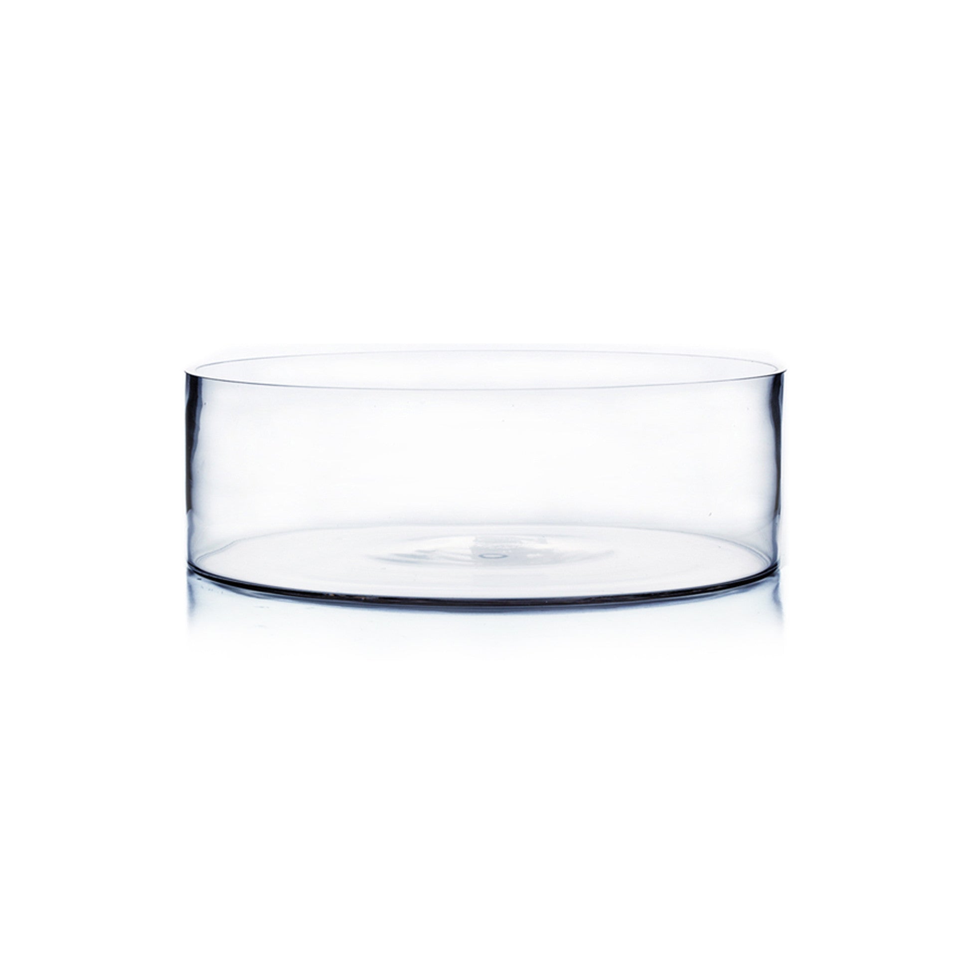 VCY1204 - Clear Cylinder Glass Vase - 12" X 4"