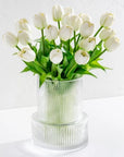 White Tulip Arrangement