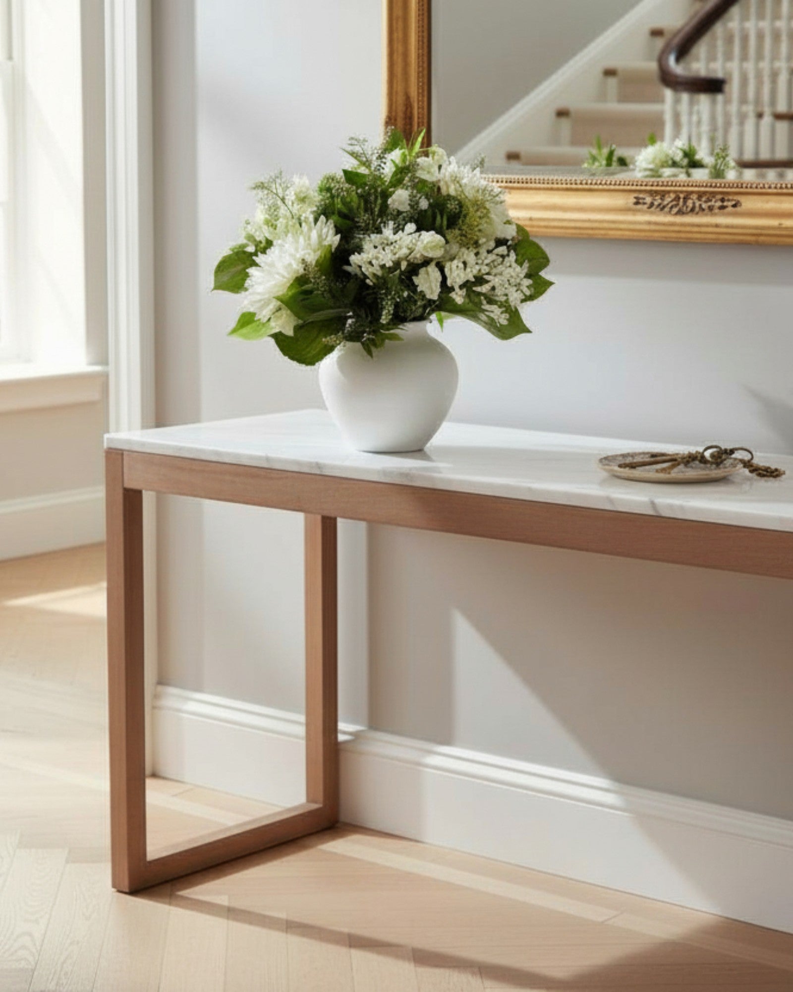 White Garden Floral Arrangement