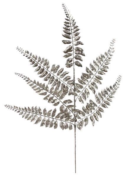 29.5"L FERN LEAF SPRAY METALLIC CHAMPAGNE