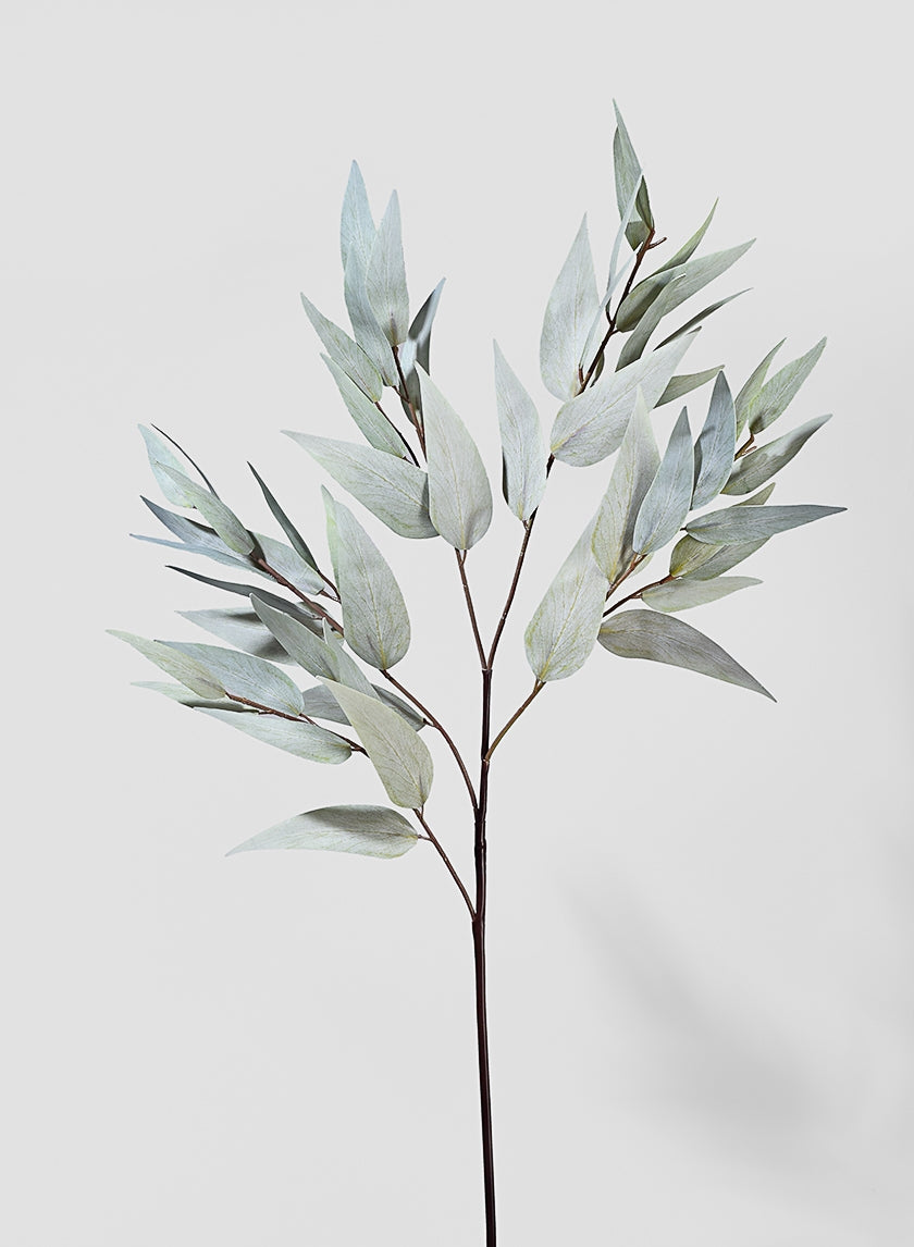 38 in Pale Green Eucalyptus Branch