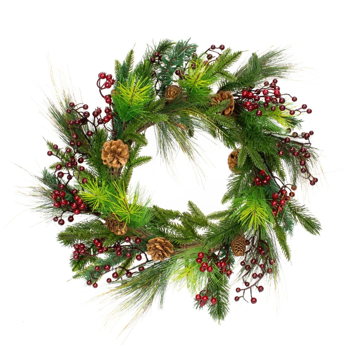 Christmas Berry Wreath - 22"