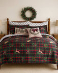 Merry Tartan Trees Pillow