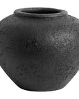 Luna Vase/Jar - Black