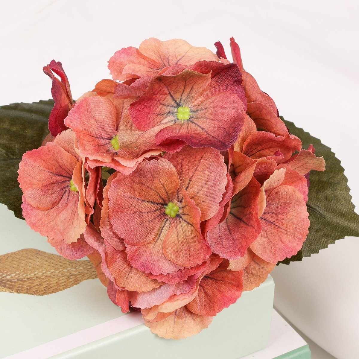 Real Touch Hydrangea - Terra Cotta - 6 Inch X 14 Inch